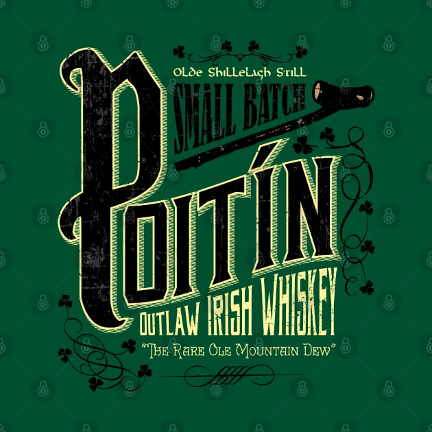 Poitín Outlaw Irish Whiskey by celtichammerclub