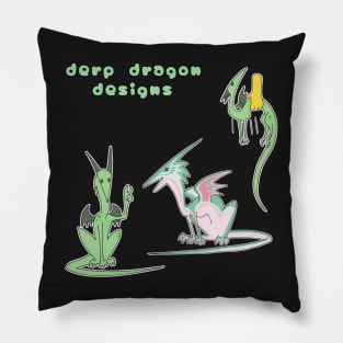 Derp Dragon Designs Bulk Pillow