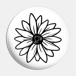 Sunflower Ink Pin