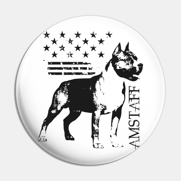 American Staffordshire Terrier - Amstaff Pin by Nartissima