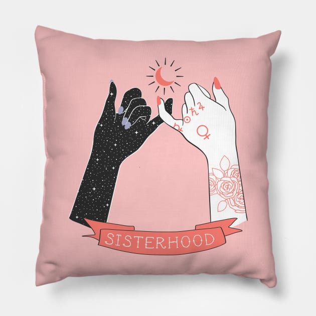 Sisterhood Pillow by emanuelacarratoni