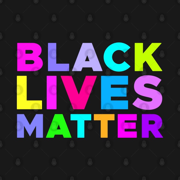 Black Lives Matter Neon Design by  magiccatto