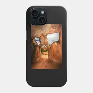 Rocky mask at Keslik Monastery - Cappadocia Phone Case