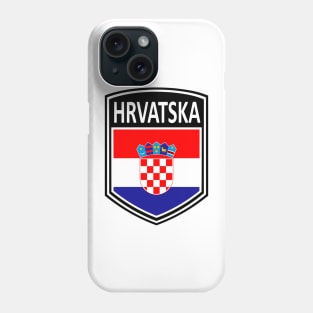 Flag Shield - Hrvatska Phone Case