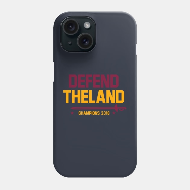 defend the land Phone Case by upcs