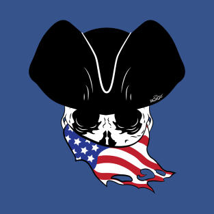 USA Pirate Logo T-Shirt