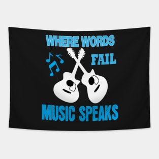 where words fail music speaks guitar | music lovers and dance | pop song Tapestry