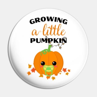 Growing a Little Pumpkin Pin