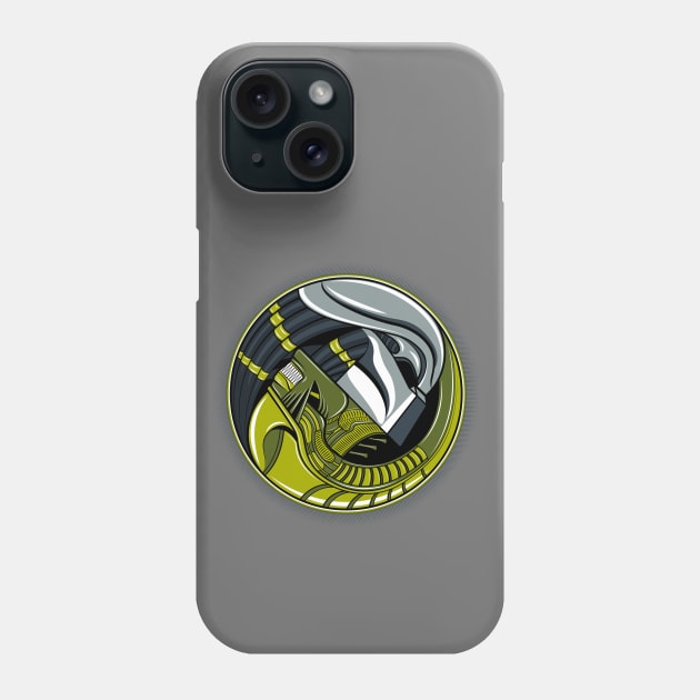 Alien Yang Phone Case by Droidloot