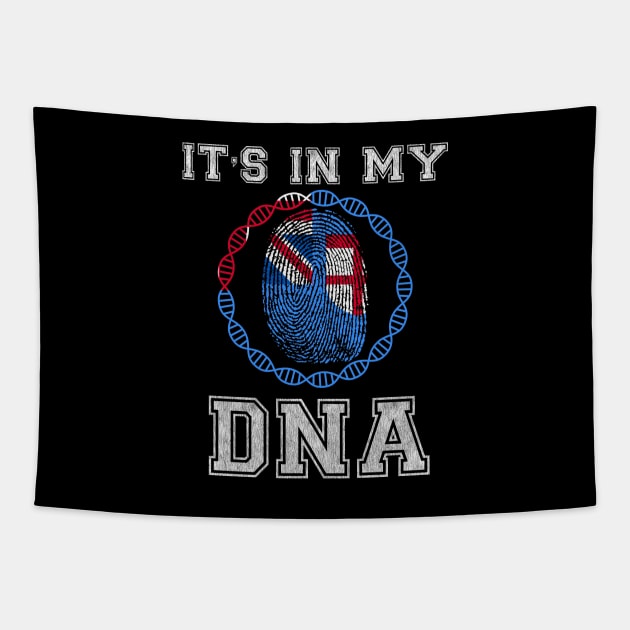 Fiji  It's In My DNA - Gift for Fijian From Fiji Tapestry by Country Flags