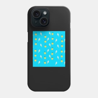 Sea Salt Ice Cream and Papou Fruit Pattern Phone Case