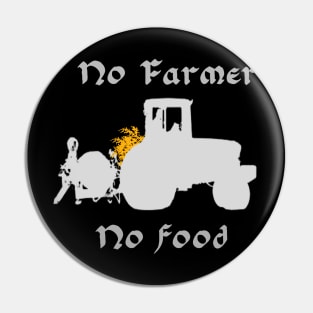 No farmer no food Pin