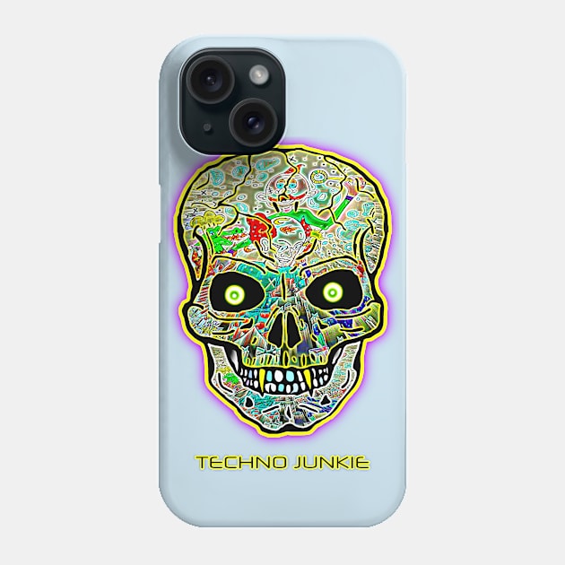 TECHNO JUNKIE Phone Case by Bwilly74