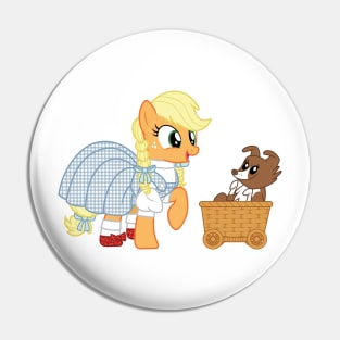 Applejack as Dorothy Pin