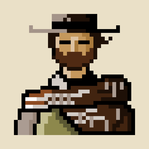 Pixel western art by kokero