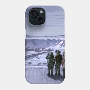 The Thing movie illustration Phone Case