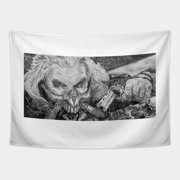 Immortan Joe Tapestry by BryanWhipple