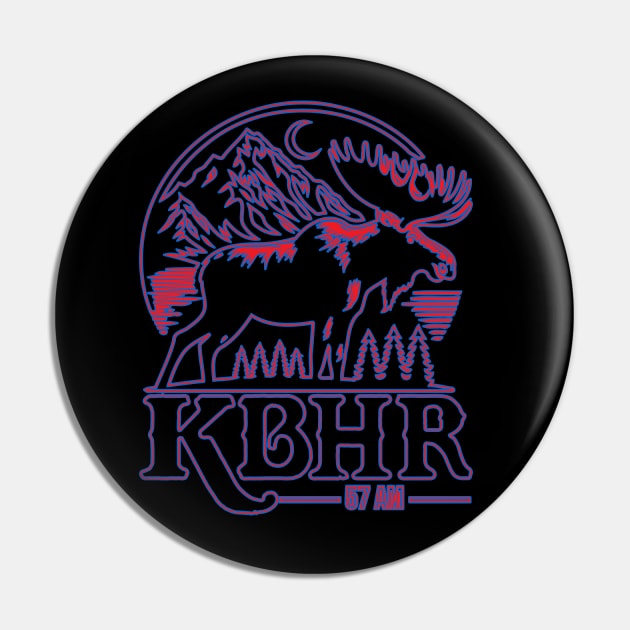 KBHR 57 AM / Northern Exposure Radio Station Pin by Trendsdk