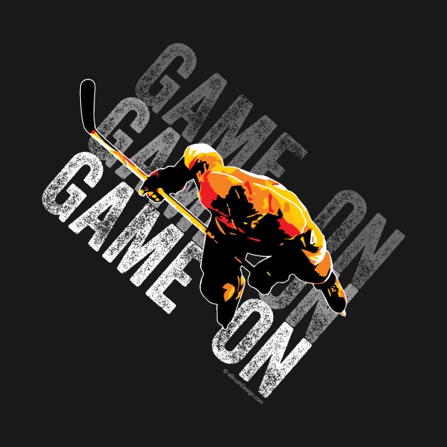 Game On - hockey fan by eBrushDesign