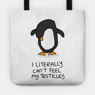 Grumpy Penguin Tote