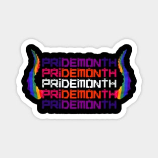 PriDEMONth Magnet