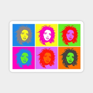 Lauryn Hill Pop Art Magnet