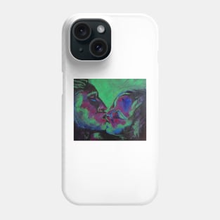 Lovers - Kiss In The Night Club Phone Case