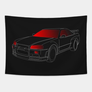 R34 GTR Tapestry