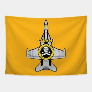 VFA-103 Jolly Rogers - Super Hornet Tapestry