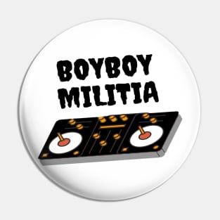 Boyboy Militia - Vinyl collection (black) Pin