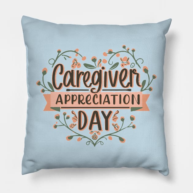 Caregiver Appreciation Day – March Pillow by irfankokabi