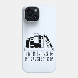 I live in two worlds Phone Case