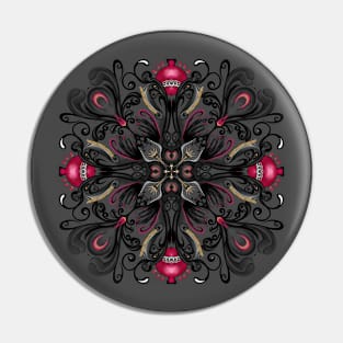 Persephone Mandala Pin