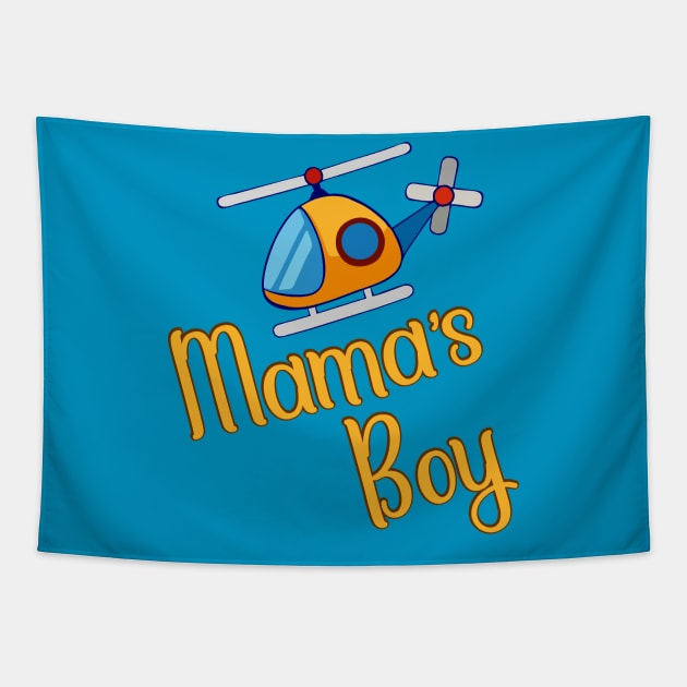 Mama's Boy Tapestry by Roqson