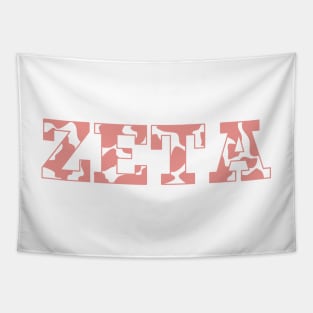 Zeta Cow Pattern Tapestry