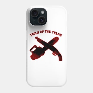 Tools of the Trade Shotgun Chainsaw Doom Gaming FPS Phone Case