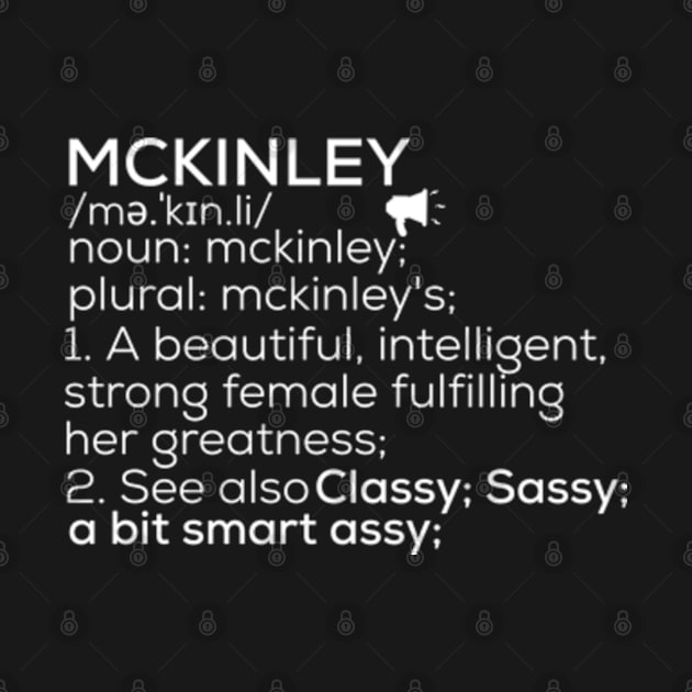 Mckinley Name Mckinley Definition Mckinley Female Name Mckinley Meaning by TeeLogic