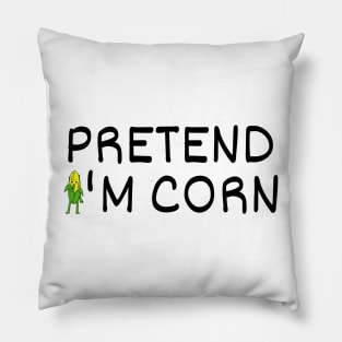 Pretend I'm Corn Last Minute Halloween Costume It's Corn Pillow