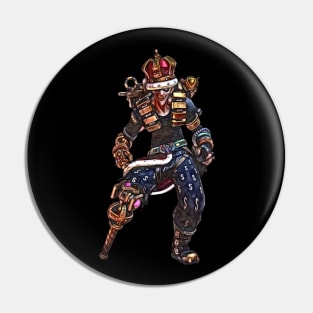 Overwatch Junkrat King Jamison Pin