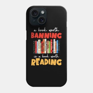 Read Banned Books Phone Case