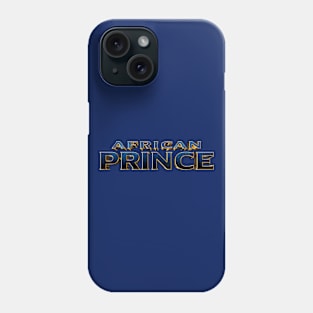 African Prince Phone Case