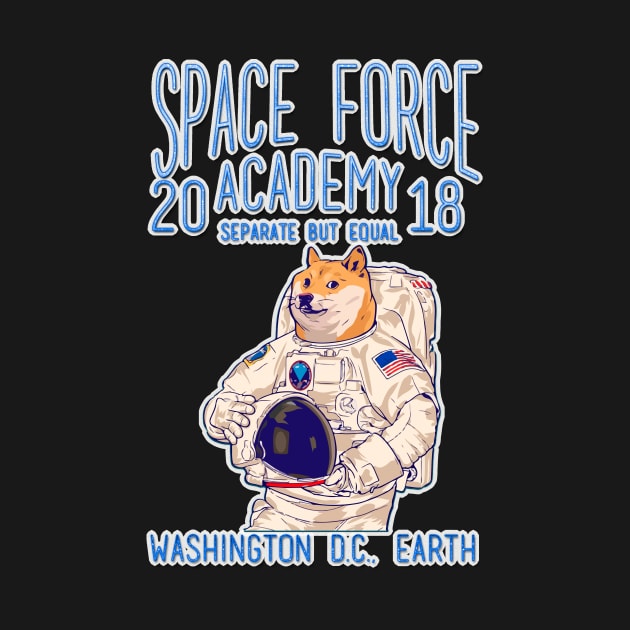 United States Space Force - Make Space Great Again Dog Edition by Dragos