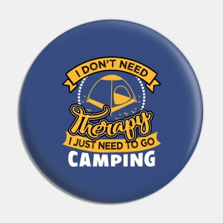 Perfect Camper Pin