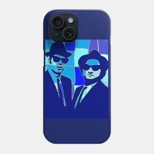 Blues Brother blues by LowEndGraphics Phone Case