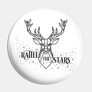 Rattle the stars Geometric Pin