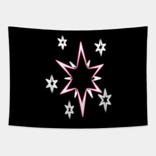 Neon Cutie Mark - Twilight Sparkle Tapestry