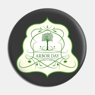 Arbor Day Crest Pin