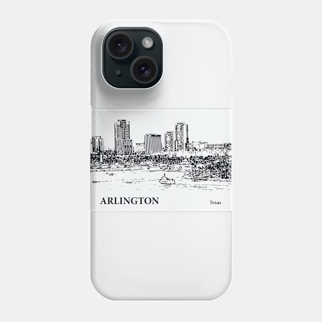 Arlington - Texas Phone Case by Lakeric