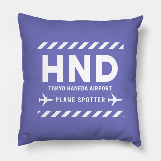 HND Plane Spotter | Gift Pillow by ProPlaneSpotter