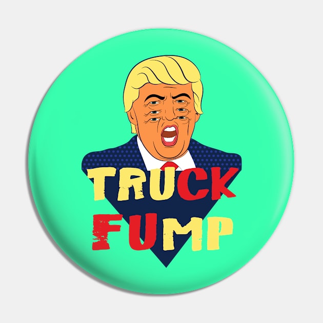 Truck Fump Pin by LanaBanana